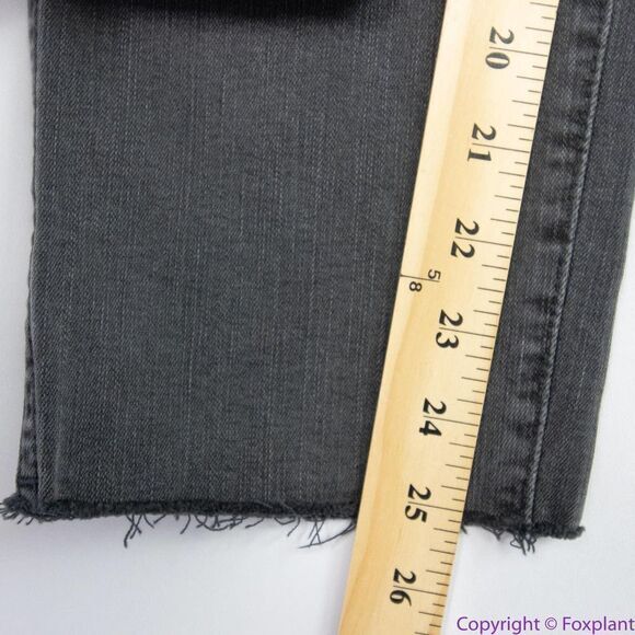 NEW Madewell Stovepipe Jeans in Banberry‎ Wash: Raw-Hem Edition, 28 - Picture 11 of 16